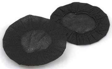 MR-Safe Small Sanitary Headset Covers - Black