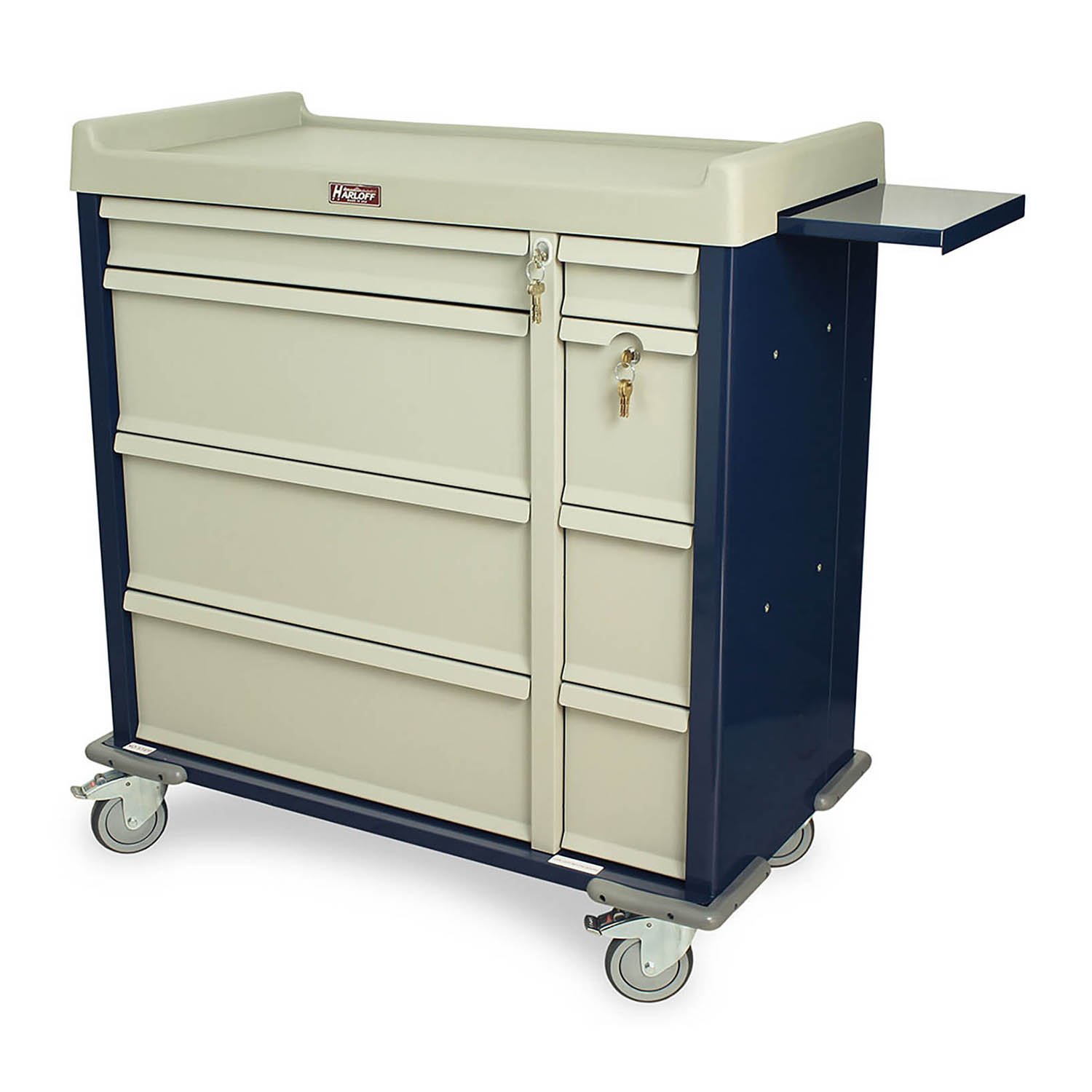 Unico NEAL チェストw1100＋エクステンションボードセット Harloff SL600PC 600 Punch Card Cart 1 Single Wide Narcotics Drawer