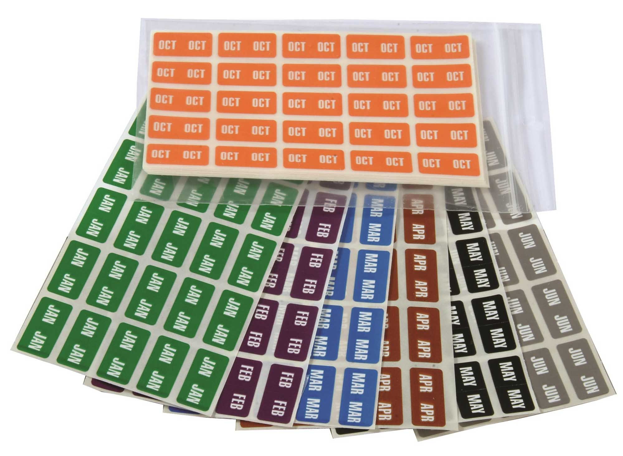 Smead ETS Match SMMK Series Month Sheet Labels - Set of January to December
