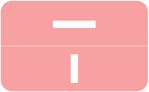 Smead Alpha-Z ACCS Match SMPK Series Alpha Sheet Labels - Letter I - Pink