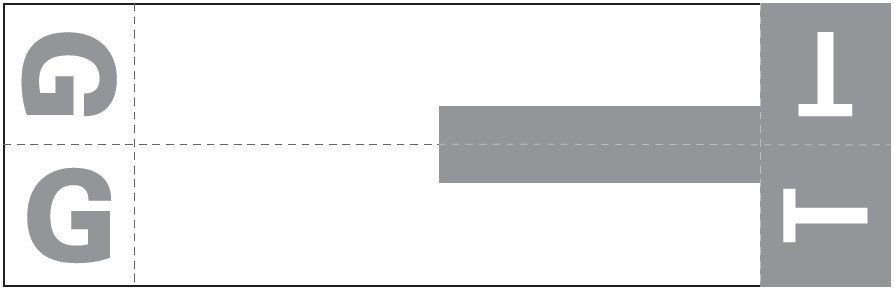 Smead NCC Match SNCC Series Alpha Sheet Labels - Letter G & T - Gray