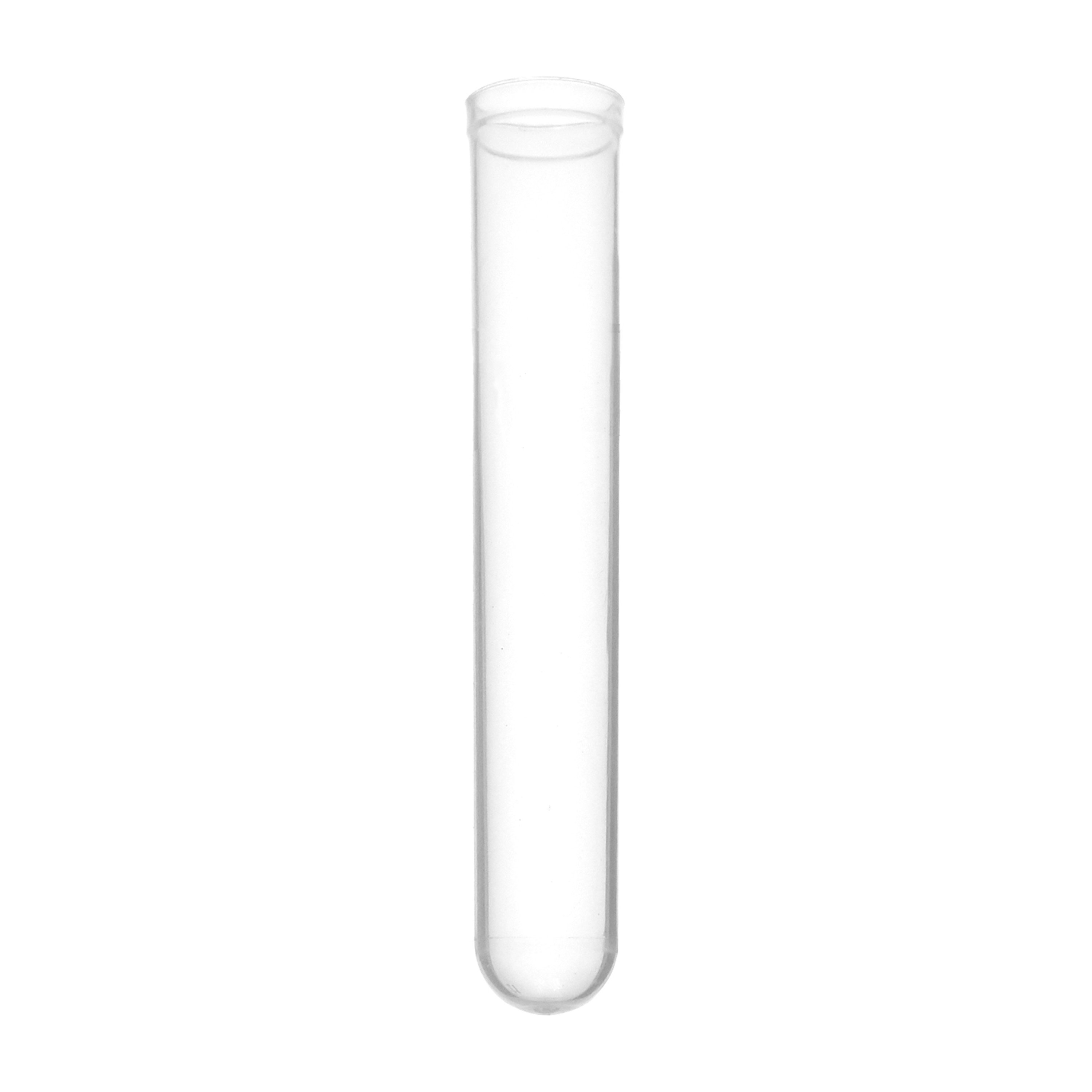 14 mL Polypropylene Culture Tube without Cap, Non-Graduated - 8 Bags of 125 (Case of 1000)