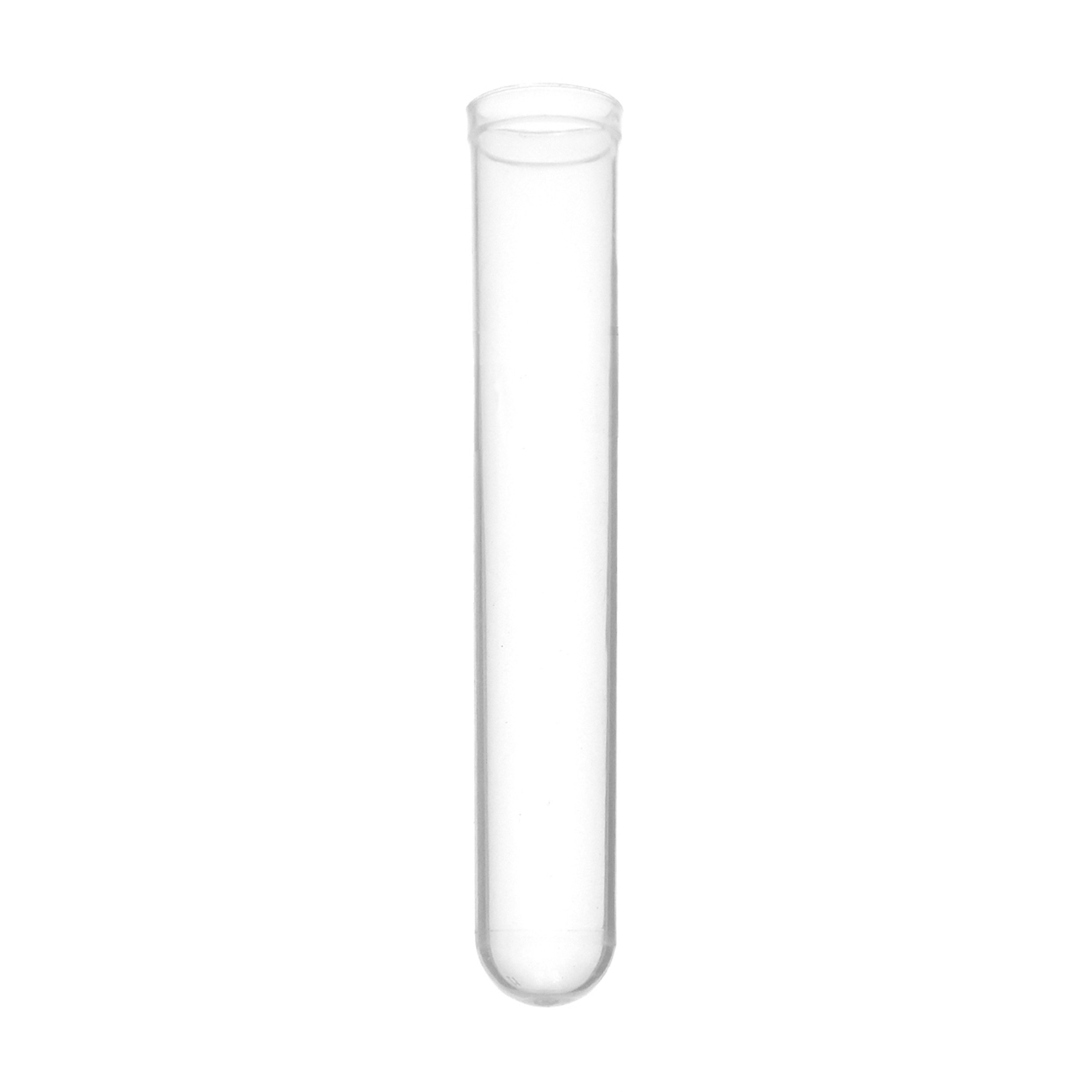 5 mL Polypropylene Culture Tube without Cap, Non-Graduated - 8 Bags of 125 (Case of 1000)
