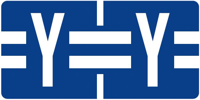 Tab Products Match TBAV Series Alpha Roll Labels - Letter Y - Purple