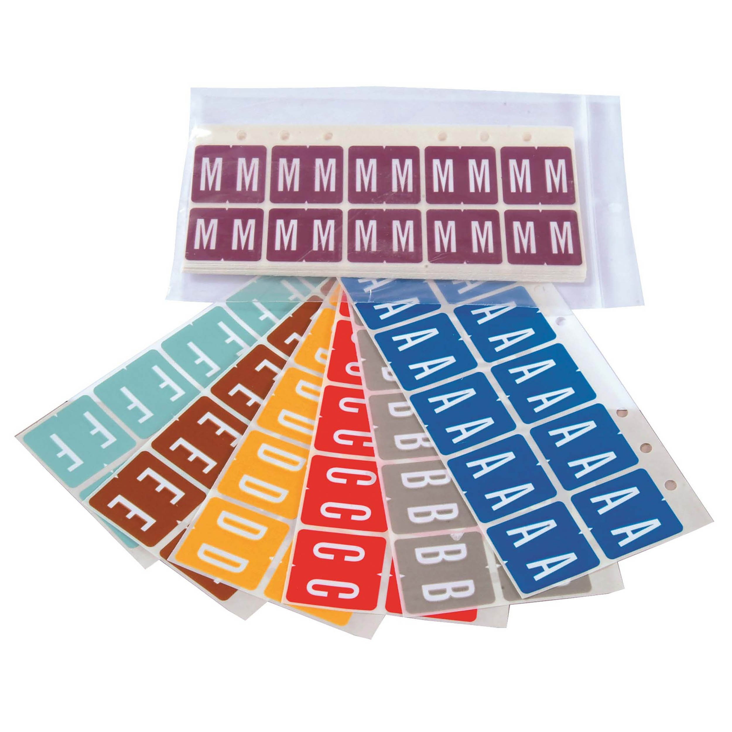 Arden Label GBS 8848 Match VRPK Series Alpha Sheet Laminated Labels