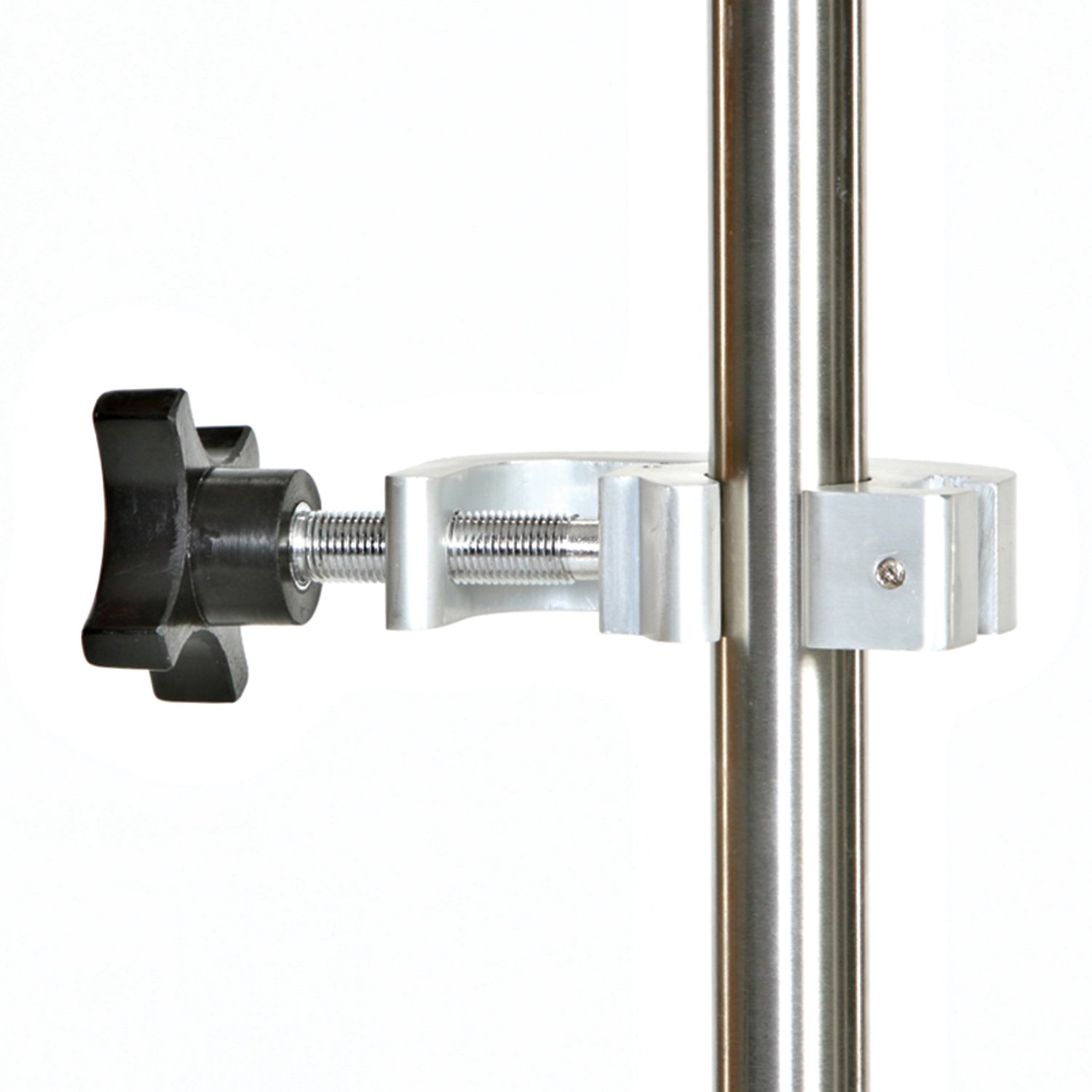Aluminum Universal Clamp for IV Poles Up to 1.5" Diameter MCM231