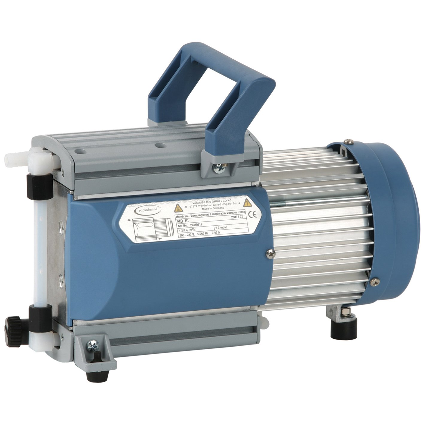 Brandtech 20696613 Md1c Oil Free Diaphragm Vacuum Pump