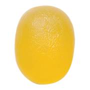 CanDo® Gel Squeeze Ball Hand Exerciser, Large Cylindrical - X-Light, Yellow (Per Each)