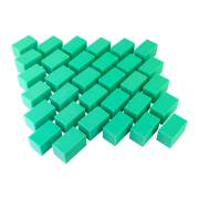 CanDo® Hand Therapy Block, Firm, Green - Pack of 32