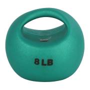 CanDo® One Handle Medicine Ball - 8 lbs, Green (Per Each)