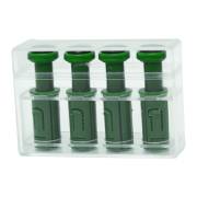 CanDo® Snap-In Finger Button for Digi-Flex® Multi® Hand and Finger Exerciser, Pack of 4 - Medium Resistance, Green (Pack of 4)