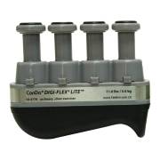 CanDo® Digi-Flex® LiTE® Hand and Finger Exerciser - XX-Heavy Resistance, Silver (Per Each)