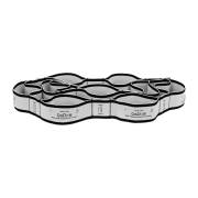 CanDo® MGE® Multi-Grip™ Plus Exerciser, 6' L - XX-Heavy Resistance, Silver (Per Each)