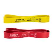 CanDo® Intensity™ Exercise Loop Set - X-Light and Light Resistance (Set of 2)