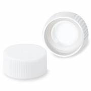 Screw Caps with O-Ring for Microtubes - White