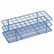 Coated Wire Rack - Fits 13-16mm Tubes, 40-Well, Blue