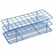 Coated Wire Rack - Fits 16-20mm Tubes, 40-Well, Blue