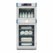 Blickman Dual Chamber Freestanding Warming Cabinet 8924TG with Touchscreen, Glass Doors