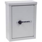 Mini Wall Storage Cabinet with Combination Lock - Light Grey