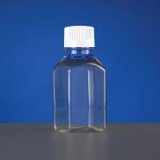 PETG Square Storage Bottle, Double Bag Small Packaging - 250 mL (Case of 48)