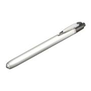 ADC METALITE™ 352 Reusable Medical Penlight without Pupil Gauge - Silver (Per Each)