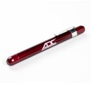 ADC METALITE™ II 353 Reusable Medical Penlight without Pupil Gauge - Red (Per Each)