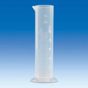 BrandTech Polypropylene Short-Form Cylinder with Molded Graduations- 100mL (Pack of 12)