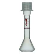 BrandTech Class B PMP Volumetric Flask with Polypropylene Screw Cap - 10mL (Pack of 2)