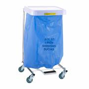 Disposable Poly-Liner Bag - Soiled, Blue-Black Print