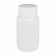 Diamond® RealSeal™ Wide Mouth, Round, HDPE Bottle with PP Cap - 125 mL (Pack of 12)