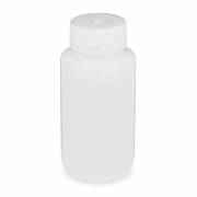 Diamond® RealSeal™ Wide Mouth, Round, LDPE Bottle with PP Cap - 250 mL (Pack of 12)