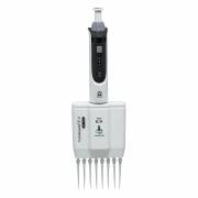 BrandTech Transferpette S-8 Channel Pipette Model M8-10 - Adjustable Volume 0.5-10uL