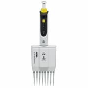 BrandTech Transferpette S-8 Channel Pipette Model M8-200 - Adjustable Volume 20-200uL