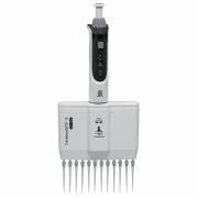 BrandTech Transferpette S-12 Channel Pipette Model M12-10 - Adjustable Volume 0.5-10uL