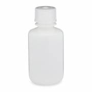Diamond® RealSeal™ Narrow Mouth, Boston Round, HDPE Bottle with PP Cap - 60 mL (Pack of 12)