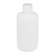 Diamond® RealSeal™ Narrow Mouth, Boston Round, HDPE Bottle with PP Cap - 250 mL (Pack of 12)