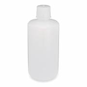 Diamond® RealSeal™ Narrow Mouth, Boston Round, LDPE Bottle with PP Cap - 1000 mL (Pack of 6)