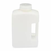 Diamond® RealSeal™ Wide Mouth, Rectangular, HDPE Bottle with PP Cap - 2000 mL (Pack of 4)
