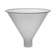 BrandTech Polypropylene Powder Funnel - 150mm Diameter, 138mm Length (Pack of 5)