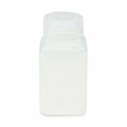 Diamond® RealSeal™ Wide Mouth, Square, PP Bottle with PP Cap - 175 mL (Pack of 12) - BACKORDER UNTIL 8/8/2025