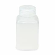 Diamond® RealSeal™ Wide Mouth, Square, PP Bottle with PP Cap - 250 mL (Pack of 12)