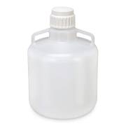 Diamond® RealSeal™ PP Round Carboy with Handles, Autoclavable - 15 Liter (Per Each)