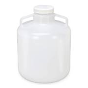Diamond® RealSeal™ Wide Mouth, PP Round Carboy with Handles, Autoclavable - 15 Liter (Per Each)