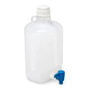 Diamond® RealSeal™ PP Round Carboy with Handles and Spigot, Autoclavable - 5 Liter (Per Each)