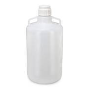 Diamond® RealSeal™ LDPE Round Carboy with Handles - 25 Liter (Per Each)