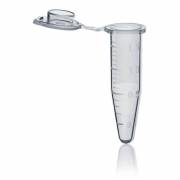 BrandTech BRAND 1.5mL Non-Sterile Microcentrifuge Tube with Lid - Clear