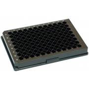 BRANDplates pureGrade PS Non-Treated Non-Sterile Surface 96-Well Plate - Black, F-Bottom (BACKORDER UNTIL 9/30/2000)