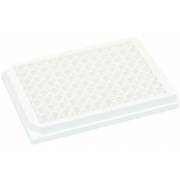 BRANDplates pureGrade PS Non-Treated Non-Sterile Surface 96-Well Plate - White, Transparent F-Bottom