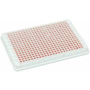 BRANDplates pureGrade PS Non-Treated Non-Sterile Surface 384-Well Plate - White, F-Bottom