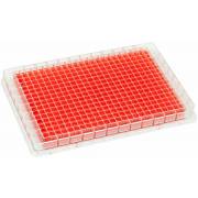 BRANDplates immunoGrade Non-Sterile Treated Surface 384-Well Plate - Transparent, F-Bottom